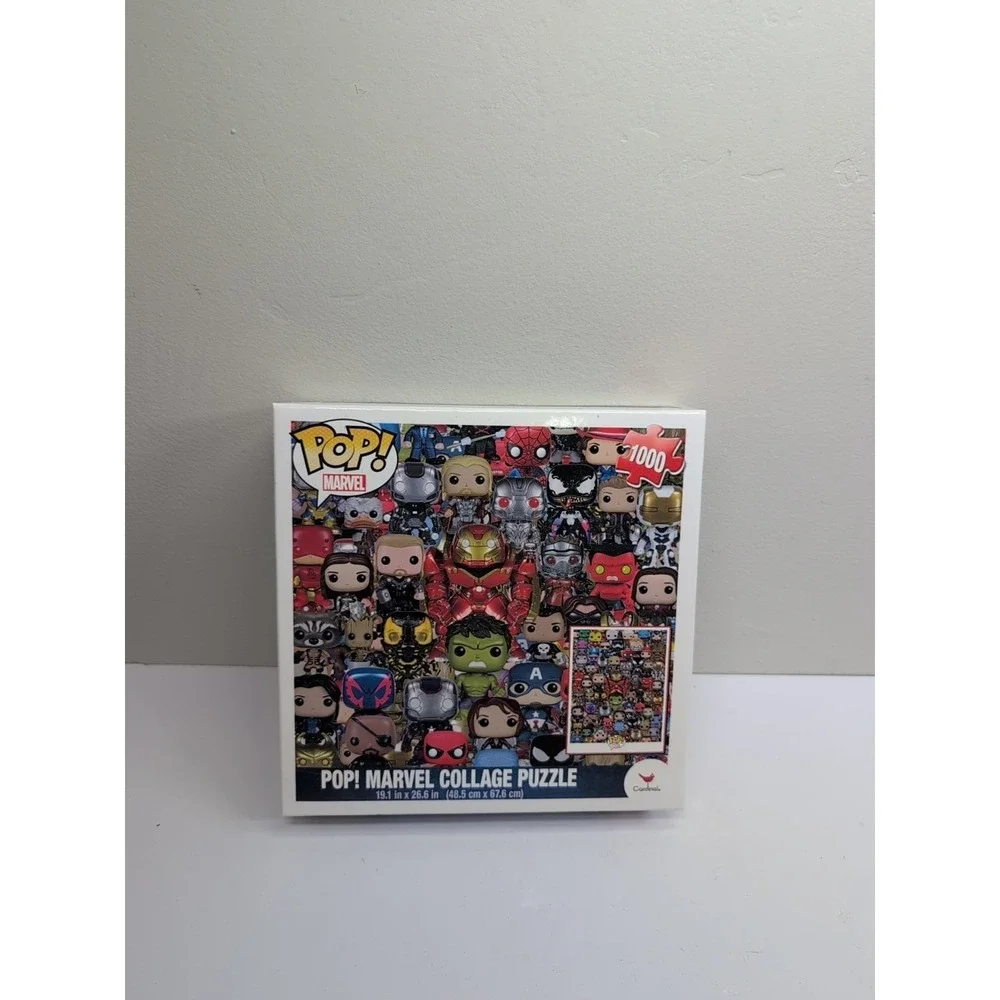 Cardinal Pop! Marvel Collage Puzzle 1000 Pieces, All pieces‎ complete